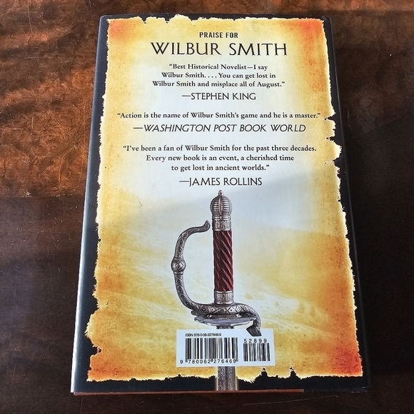 Golden Lion Novel by Giles Kristian and Wilbur Smith, Hardcover, Pre-owned - Picture 3 of 6